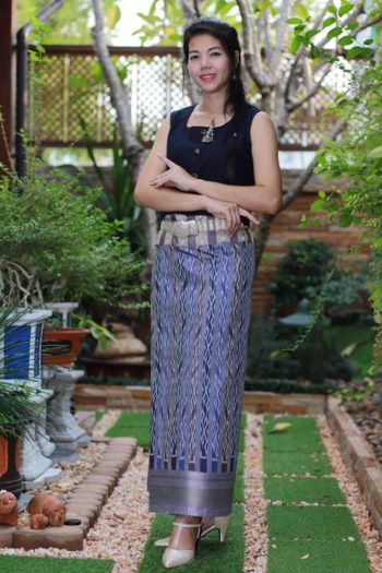 ผ้าซิ่นไหมมัดหมี่ กาฬสินธุ์